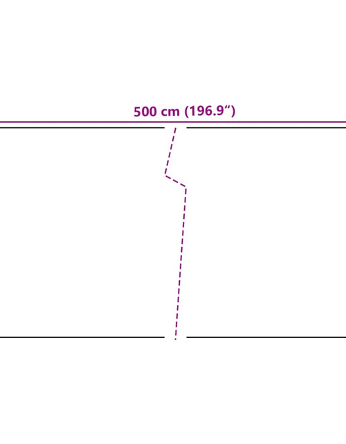 Загрузите изображение в средство просмотра галереи, Paravan pentru balcon, antracit, 500x90 cm, poliratan
