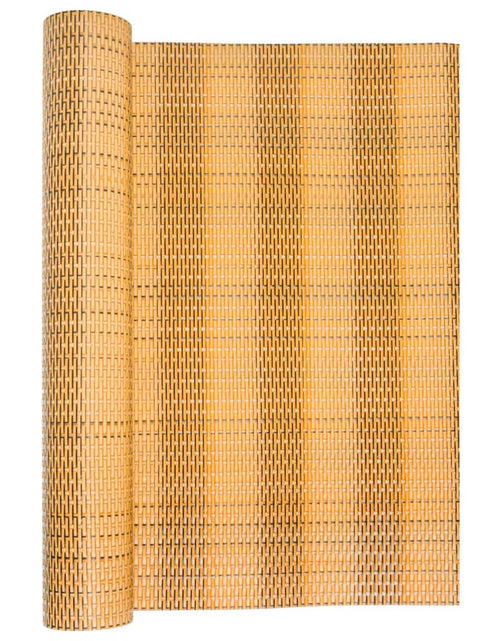 Încărcați imaginea în vizualizatorul Galerie, Paravan Balcon Maro Deschis 300x90 cm Poly Rattan
