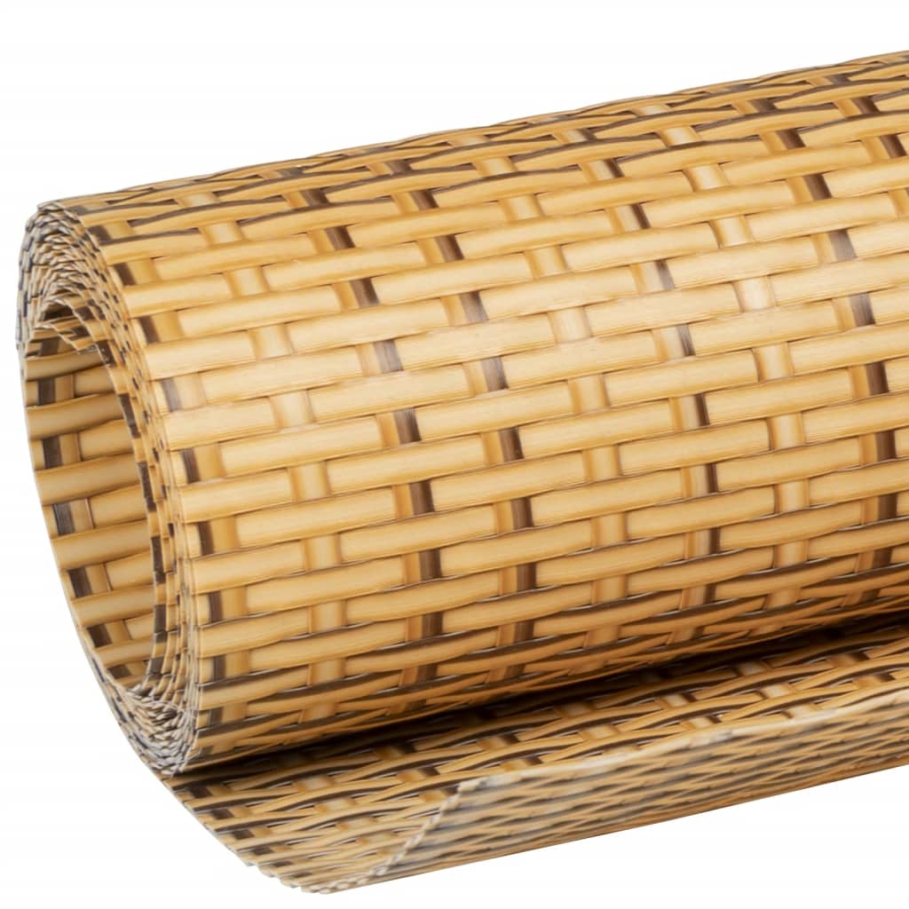 Paravan Balcon Maro Deschis 300x90 cm Poly Rattan