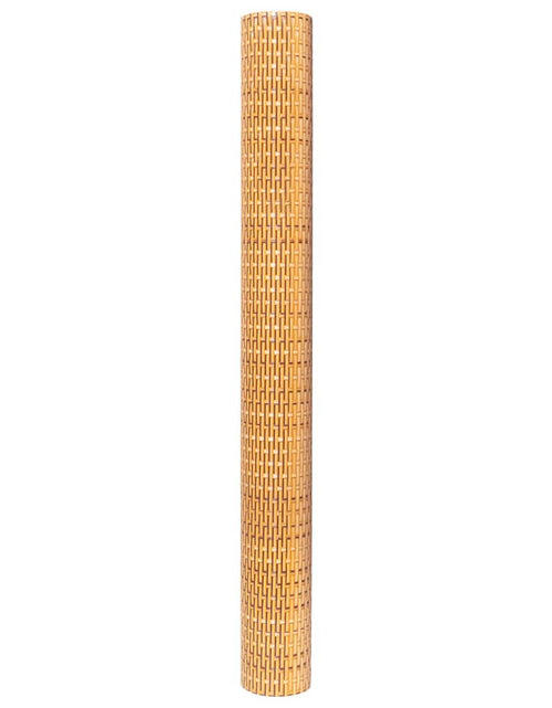 Încărcați imaginea în vizualizatorul Galerie, Paravan Balcon Maro Deschis 400x80 cm Poly Rattan
