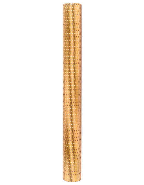 Încărcați imaginea în vizualizatorul Galerie, Paravan Balcon Maro Deschis 400x80 cm Poly Rattan
