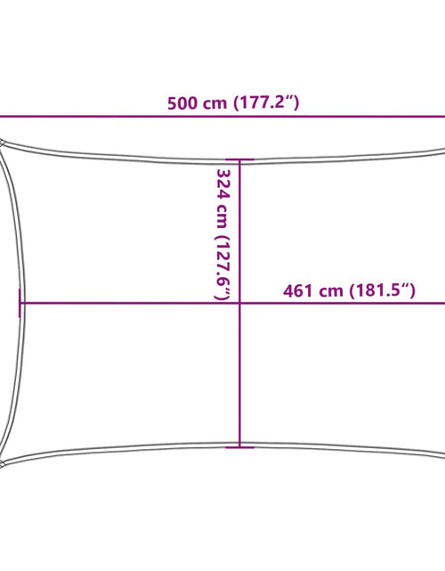 Загрузите изображение в средство просмотра галереи, Parasolar, gri deschis, 5x3,5 m, 100% poliester Oxford
