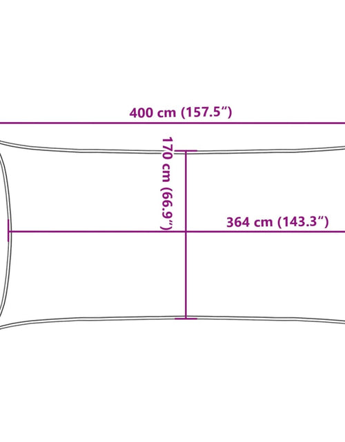 Загрузите изображение в средство просмотра галереи, Parasolar, nisipiu, 4x2 m, 100% poliester Oxford
