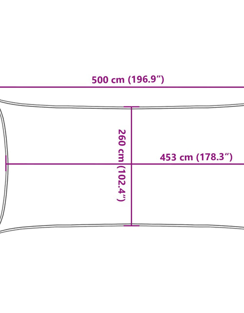 Загрузите изображение в средство просмотра галереи, Parasolar, nisipiu, 5x3 m, 100% poliester Oxford
