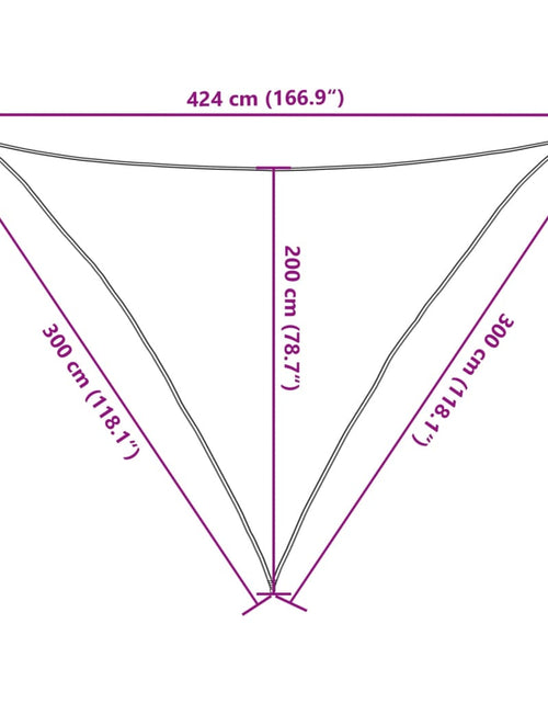 Încărcați imaginea în vizualizatorul Galerie, Parasolar, gri deschis, 3x3x4,24 m, 100% poliester Oxford
