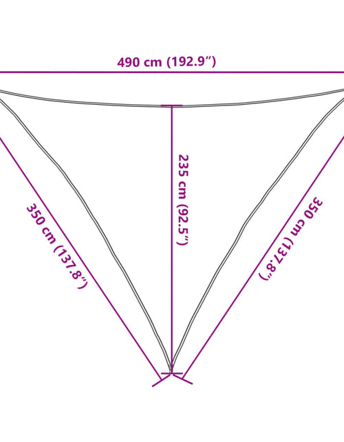 Загрузите изображение в средство просмотра галереи, Parasolar, gri deschis, 3,5x3,5x4,9 m, 100% poliester Oxford
