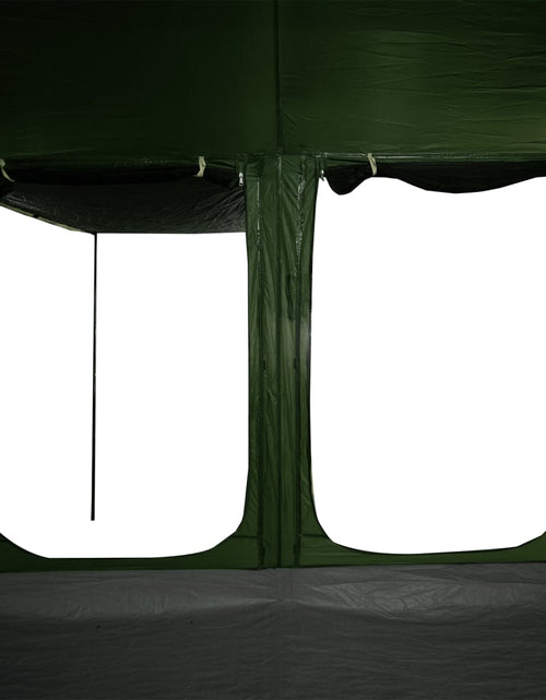 Загрузите изображение в средство просмотра галереи, Cort de familie tunel pentru 8 persoane, verde, impermeabil
