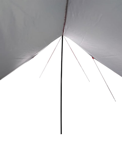 Загрузите изображение в средство просмотра галереи, Prelată de camping gri/portocaliu, 460x305x210 cm, impermeabilă
