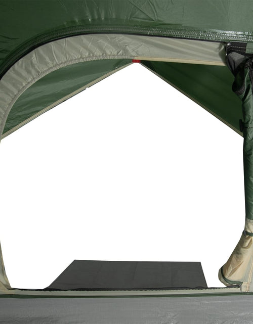 Încărcați imaginea în vizualizatorul Galerie, Cort de camping cupolă pentru 3 persoane, verde, impermeabil
