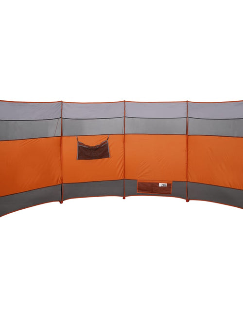 Încărcați imaginea în vizualizatorul Galerie, Paravan de camping, portocaliu, 366x152x152 cm, impermeabil
