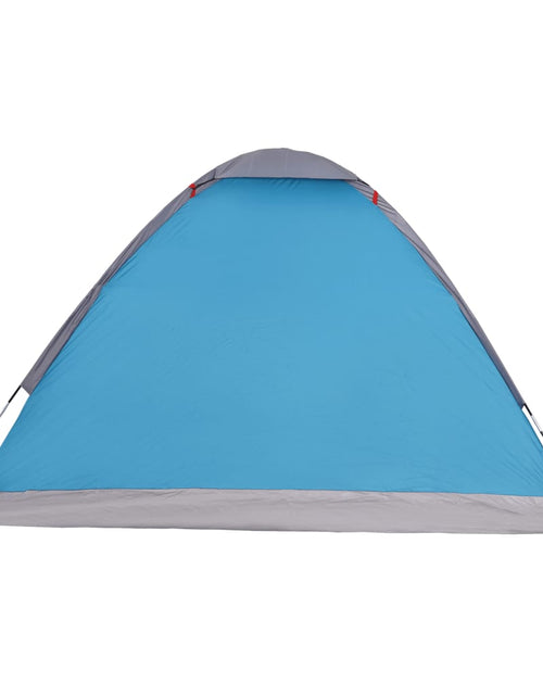 Încărcați imaginea în vizualizatorul Galerie, Cort de camping cupolă pentru 2 persoane, albastru, impermeabil
