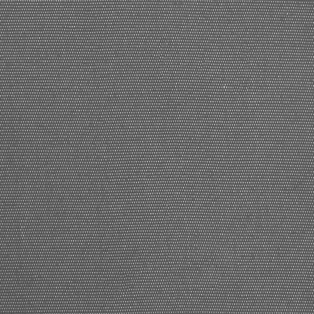 Copertină retractabilă, antracit, 350x150 cm, textil și oțel