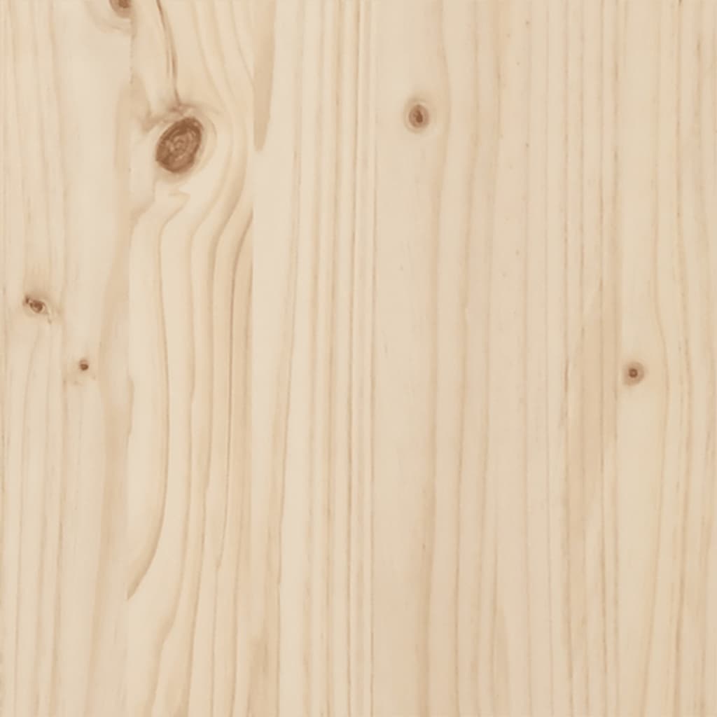 Masă de plantare cu poliță, 82,5x35x75 cm, lemn masiv de pin