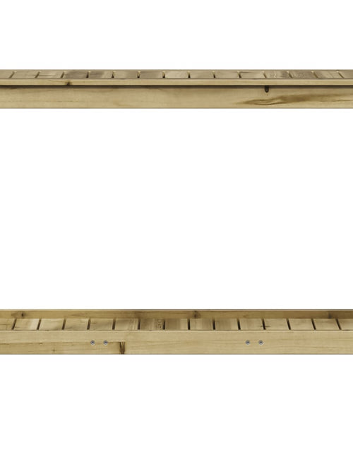 Încărcați imaginea în vizualizatorul Galerie, Masă de plantare cu raft, 108x35x75 cm, lemn de pin tratat - Lando
