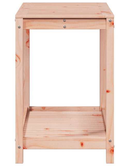 Загрузите изображение в средство просмотра галереи, Masă de plantare cu raft, 108x50x75 cm, lemn masiv douglas
