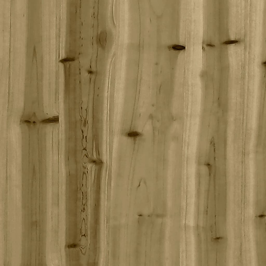 Masă de plantare cu raft, 108x50x75 cm, lemn de pin tratat - Lando