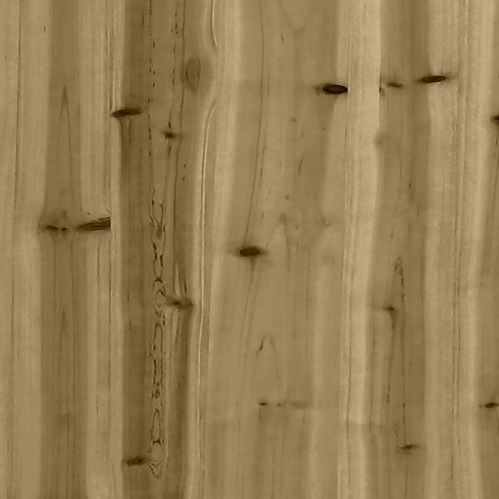 Masă de plantare cu rafturi, 82,5x45x81 cm, lemn pin tratat - Lando