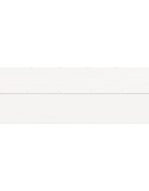 Încărcați imaginea în vizualizatorul Galerie, Groapă de nisip cu capac, alb, 111x111x19,5 cm, lemn masiv pin - Lando
