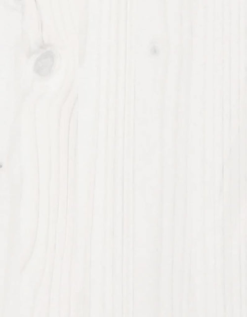 Încărcați imaginea în vizualizatorul Galerie, Groapă de nisip cu capac, alb, 111x111x19,5 cm, lemn masiv pin - Lando
