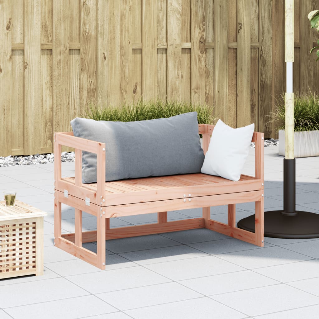 Canapea banchetă extensibilă de grădină, lemn masiv douglas - Lando