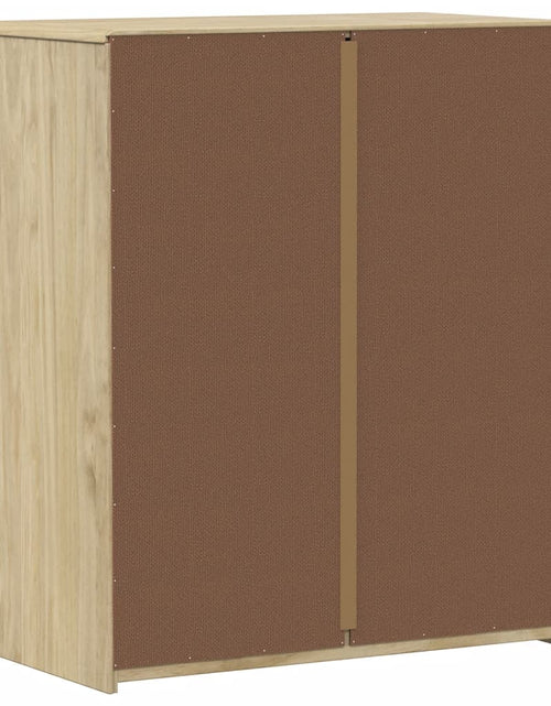 Încărcați imaginea în vizualizatorul Galerie, Dulap cu sertar SAUDA stejar, 76,5x39x91 cm, lemn masiv de pin
