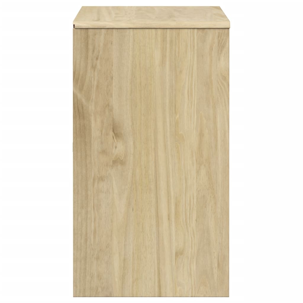 Dulap "SAUDA", stejar, 80x43x75,5 cm, lemn masiv de pin