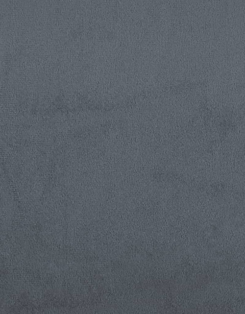 Încărcați imaginea în vizualizatorul Galerie, Taburet, gri închis, 77x55x31 cm, catifea - Lando
