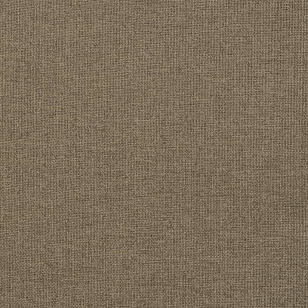 Pernă bancă de grădină, melanj gri taupe, 120x50x7 cm, textil