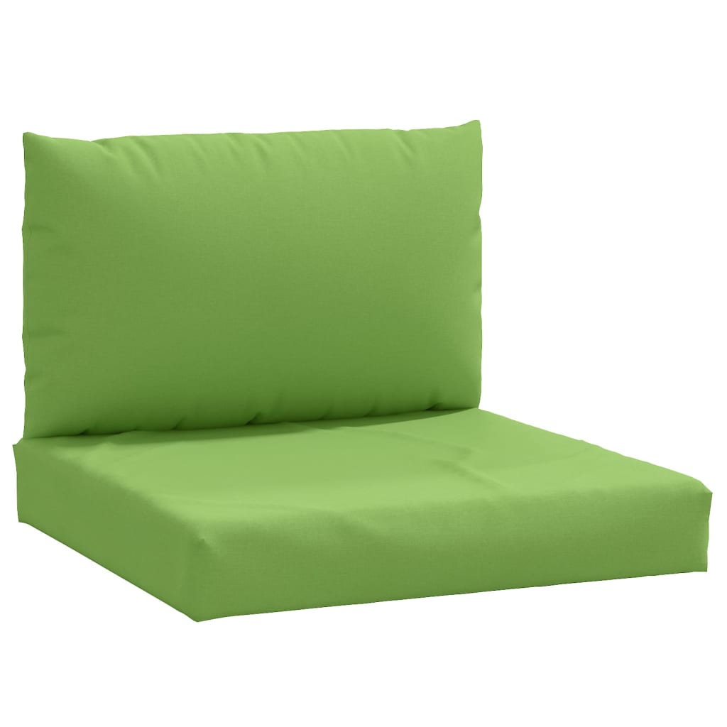 Perne de paleți, 2 buc, melanj verde, material textil