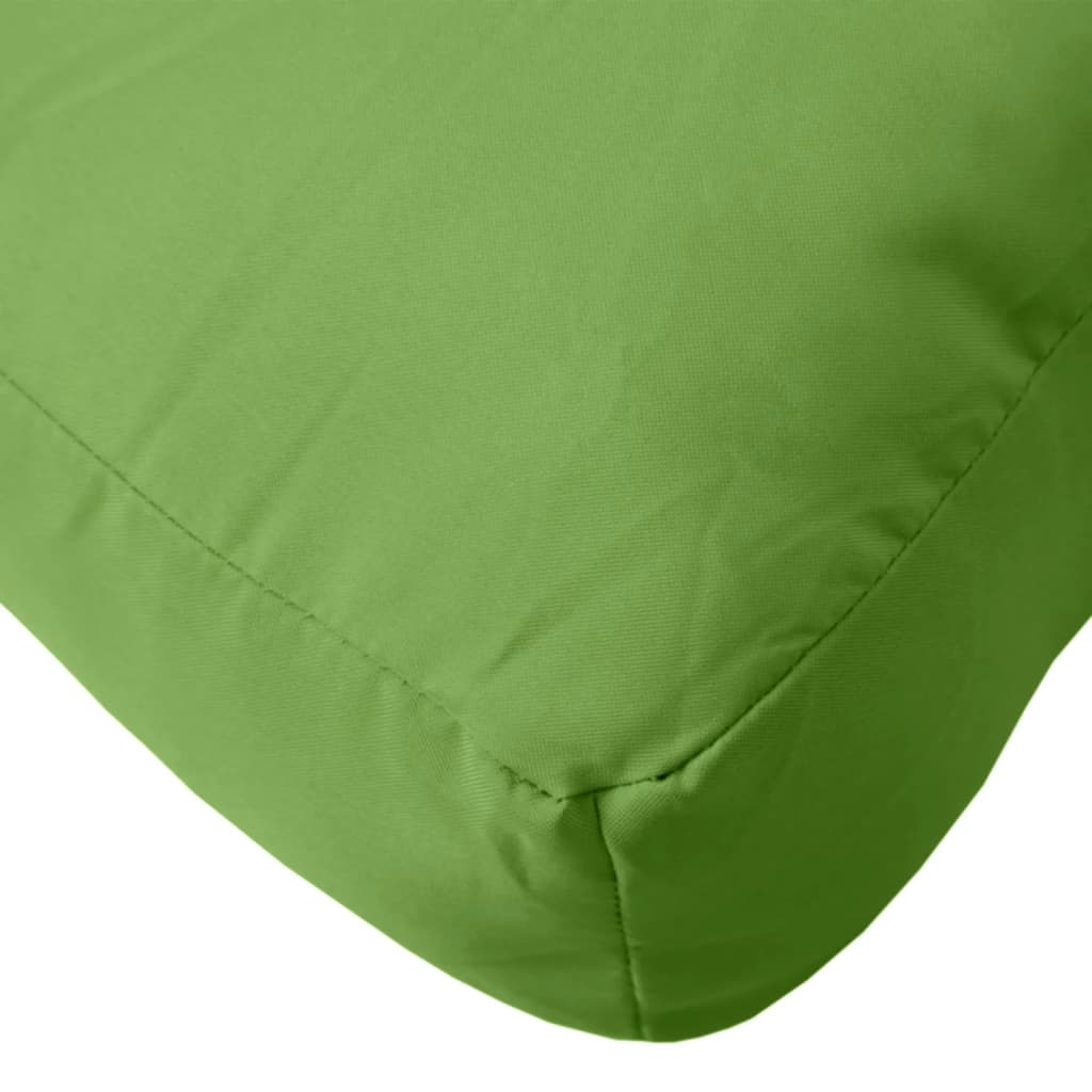 Perne de paleți, 3 buc, melanj verde aprins, material textil