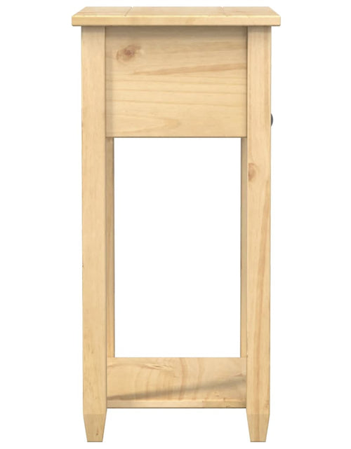 Загрузите изображение в средство просмотра галереи, Măsuță consolă Corona, 55x35x73 cm, lemn masiv de pin
