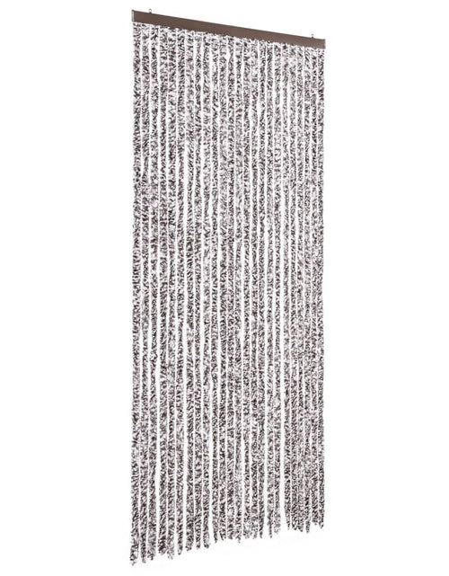 Încărcați imaginea în vizualizatorul Galerie, Perdea pentru insecte, maro și bej, 100x200 cm, chenille
