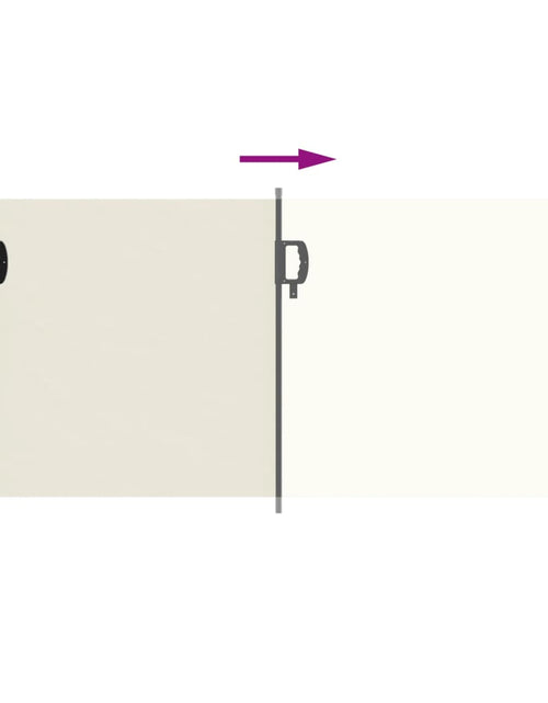 Загрузите изображение в средство просмотра галереи, Copertina laterală retractabilă, crem, 100x300 cm
