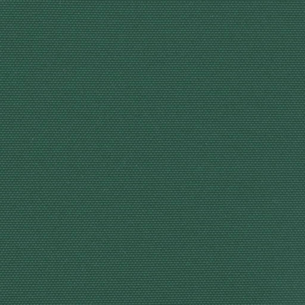 Copertină laterală retractabilă, verde închis, 140x600 cm
