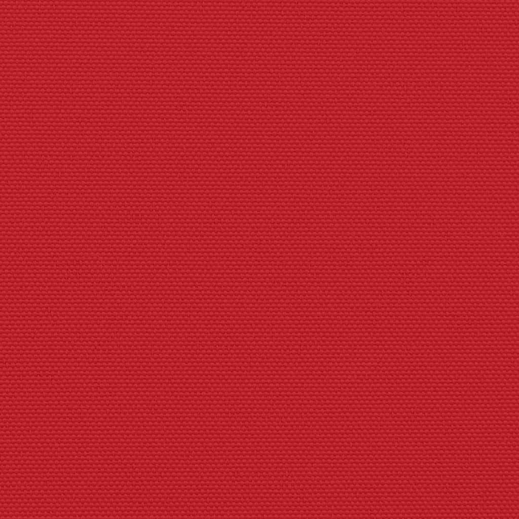 Copertină laterală retractabilă, roșu, 200x600 cm