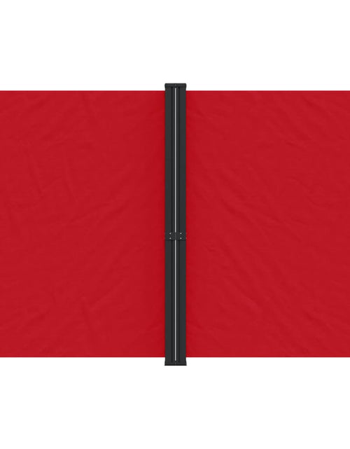 Încărcați imaginea în vizualizatorul Galerie, Copertină laterală retractabilă, roșu, 220x600 cm
