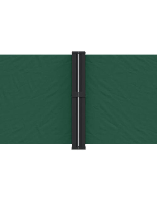 Încărcați imaginea în vizualizatorul Galerie, Copertină laterală retractabilă, verde închis, 120 x 1000 cm
