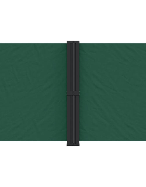 Încărcați imaginea în vizualizatorul Galerie, Copertină laterală retractabilă, verde închis, 140x1200 cm
