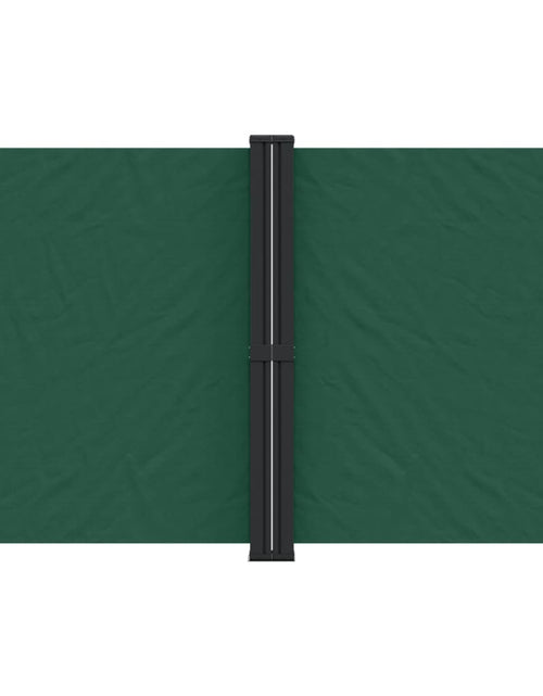 Încărcați imaginea în vizualizatorul Galerie, Copertină laterală retractabilă, verde închis, 160x1200 cm
