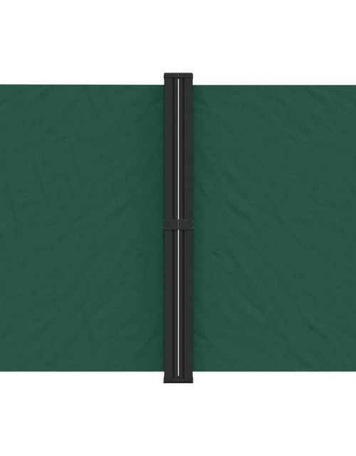 Încărcați imaginea în vizualizatorul Galerie, Copertină laterală retractabilă, verde închis, 180x1200 cm
