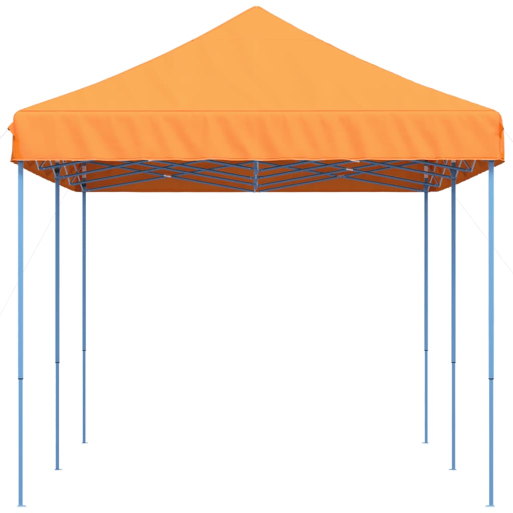 Cort de petrecere pliabil Pop-Up, portocaliu, 580x292x315 cm