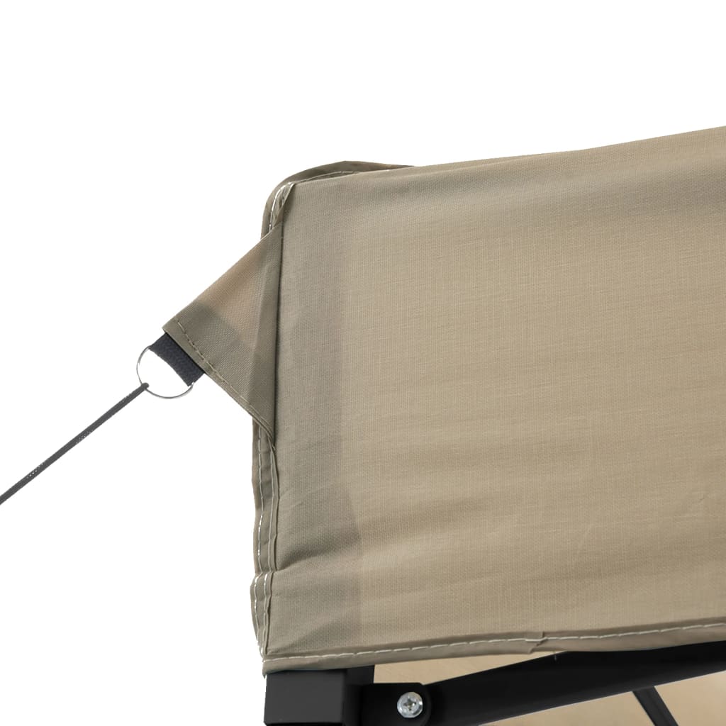 Cort de petrecere pliabil Pop-Up, taupe, 580x292x315 cm