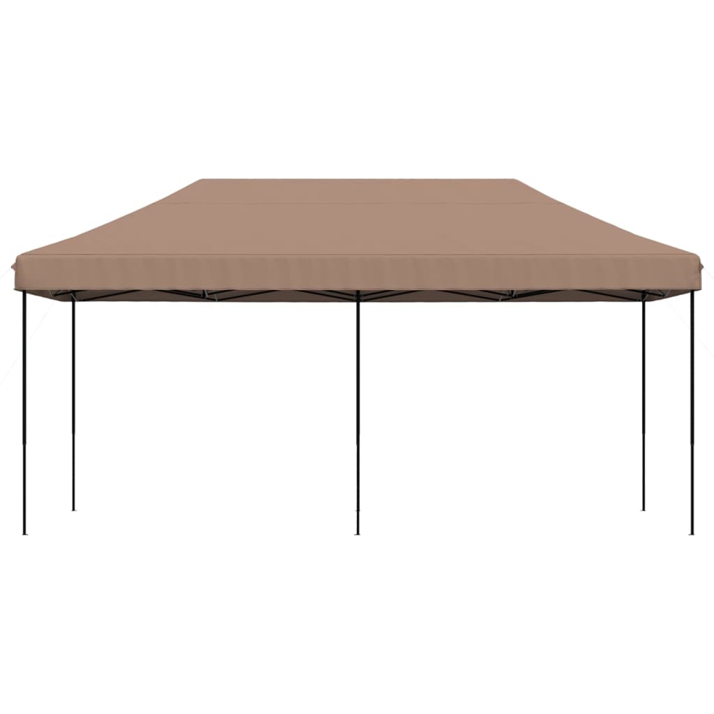 Cort de petrecere pliabil Pop-Up, 580x292x315 cm, maro