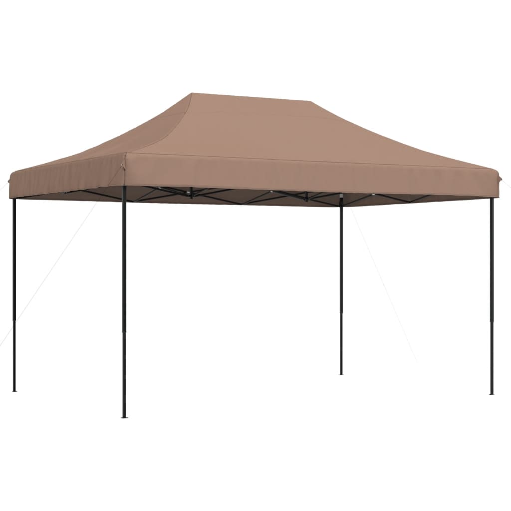 Cort de petrecere pliabil Pop-Up, 440x292x315 cm, maro