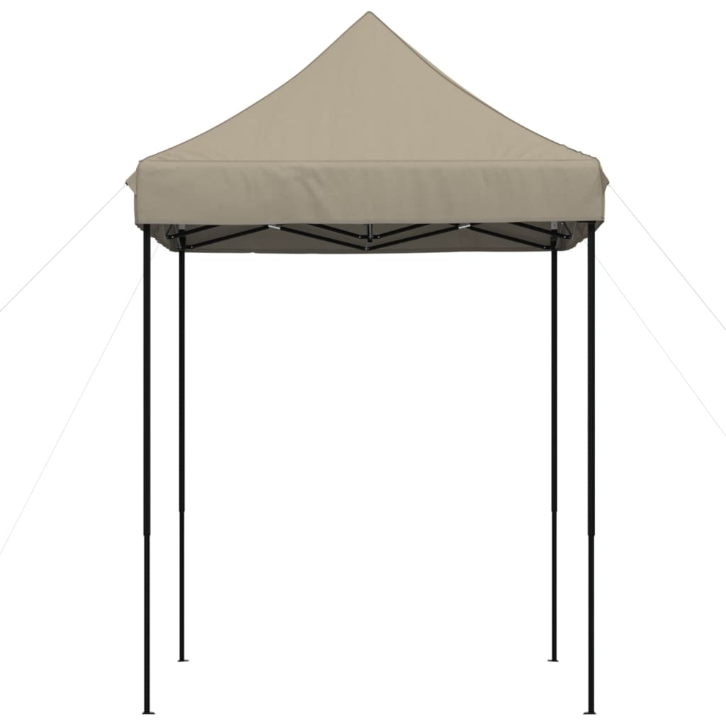 Cort de petrecere pliabil Pop-Up, taupe, 200x200x306 cm