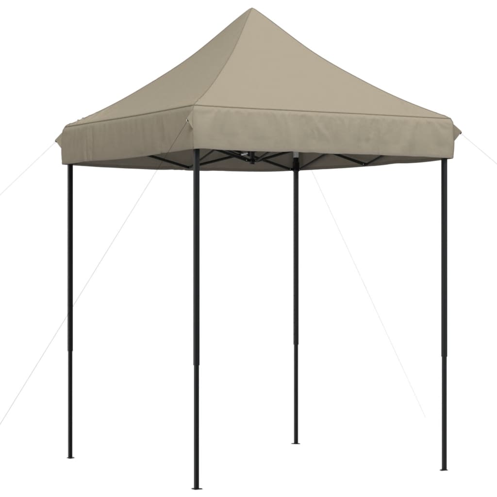 Cort de petrecere pliabil Pop-Up, taupe, 200x200x306 cm