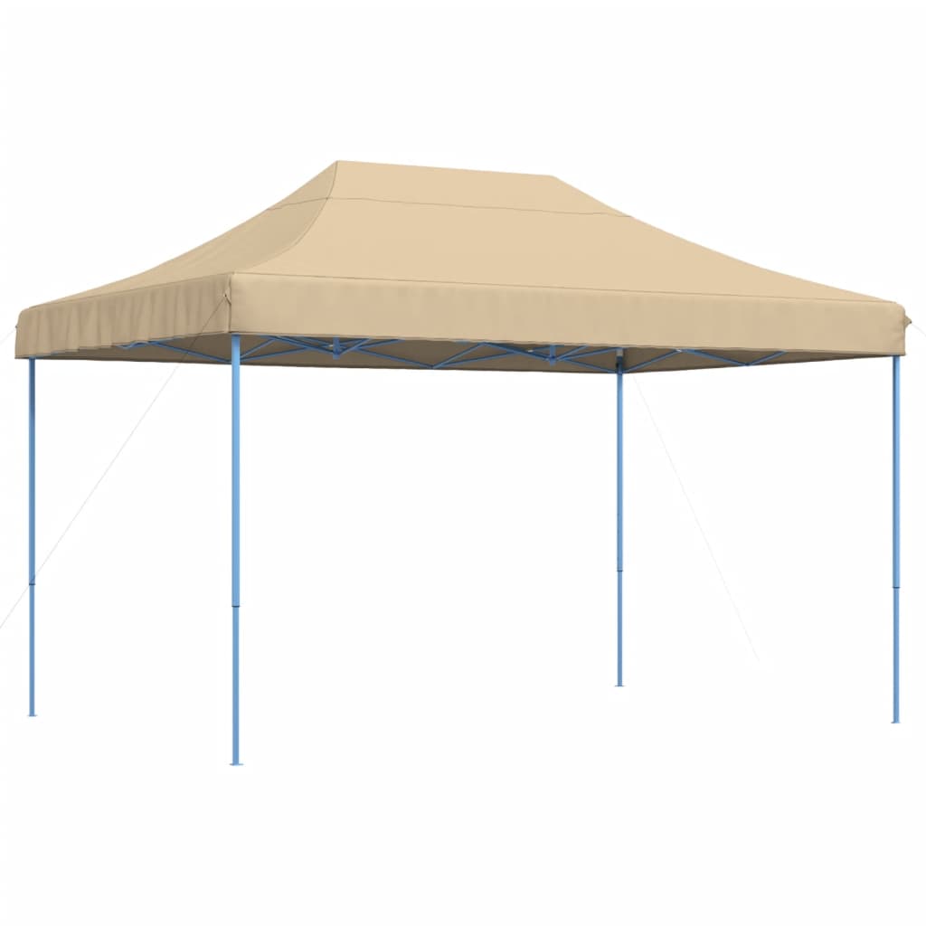 Cort de petrecere pliabil Pop-Up, 410x279x315 cm, bej