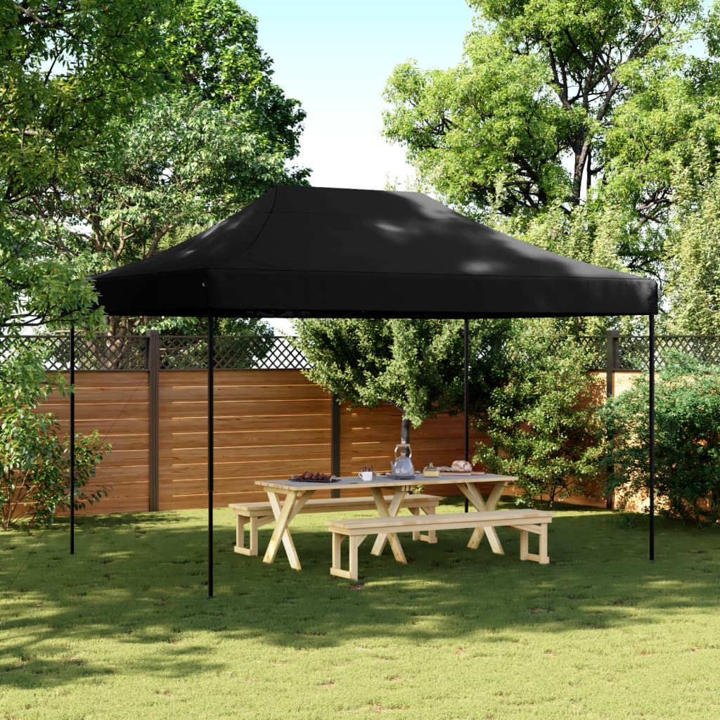 Cort de petrecere pliabil Pop-Up, 410x279x315 cm, negru