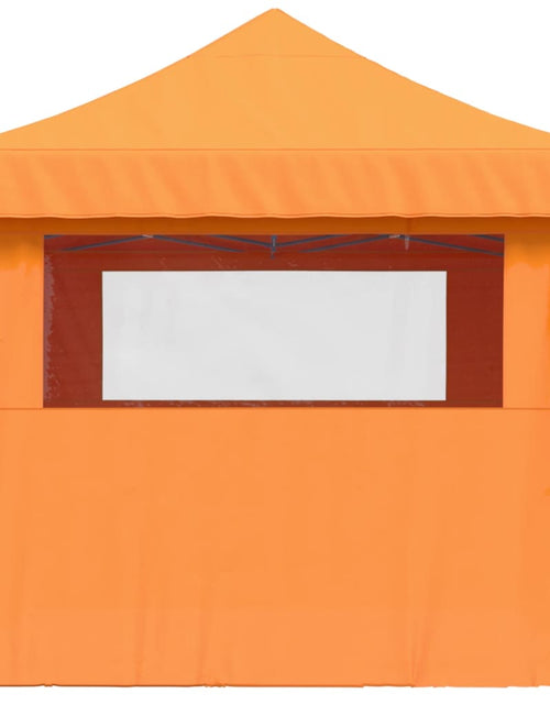 Загрузите изображение в средство просмотра галереи, Cort pliabil pentru petreceri cu 4 pereți laterali, portocaliu
