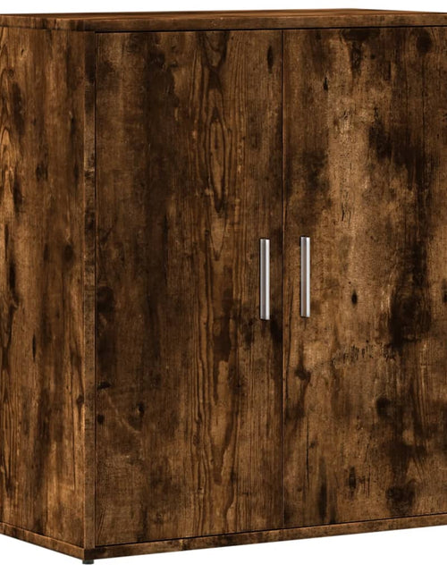 Încărcați imaginea în vizualizatorul Galerie, Dulap, stejar fumuriu, 60x31x70 cm, lemn prelucrat

